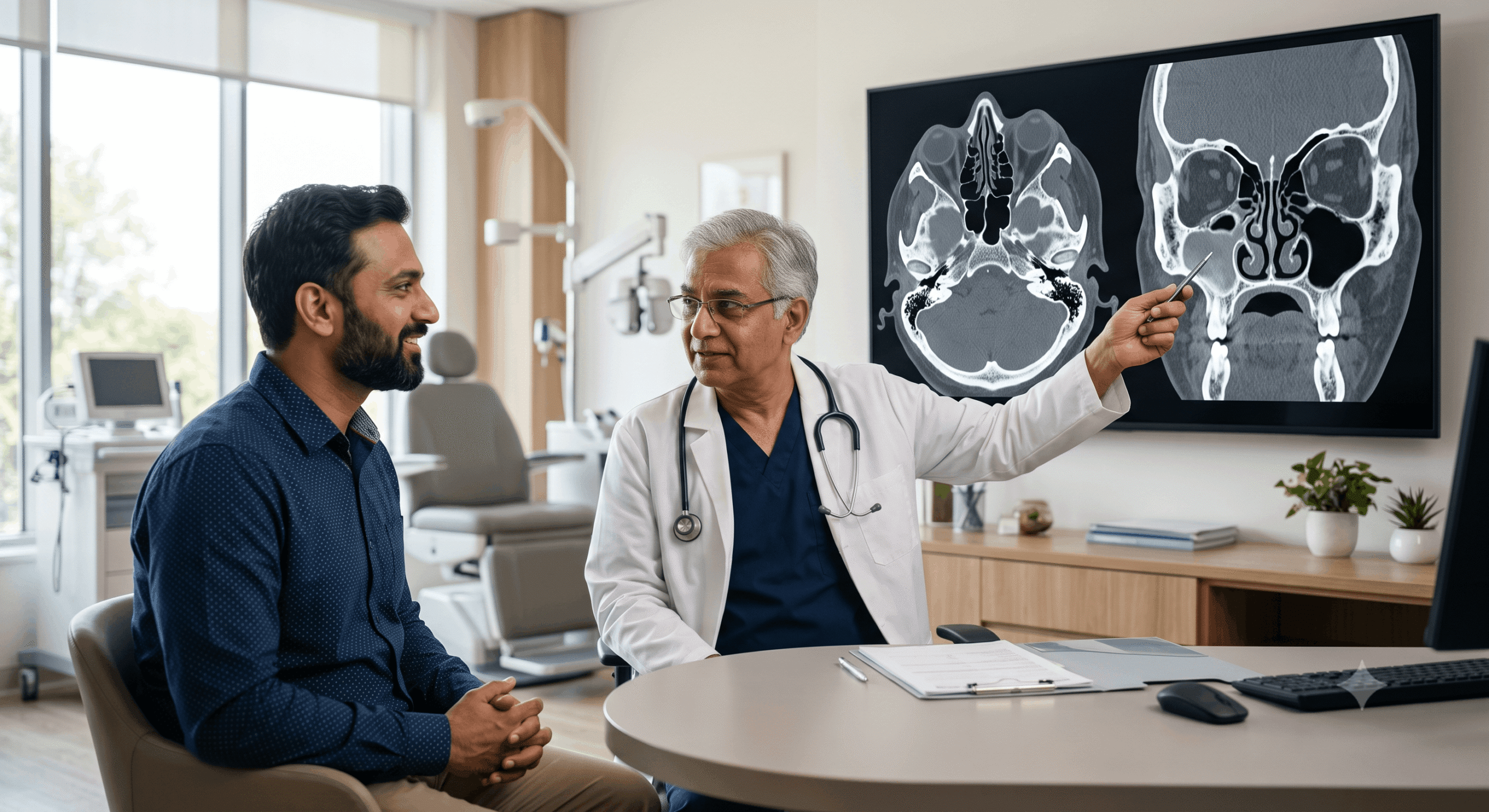 Common Sinus Problems Detected by a CT Scan